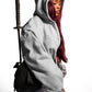 3021 ZIP UP+HEATHER GREY
