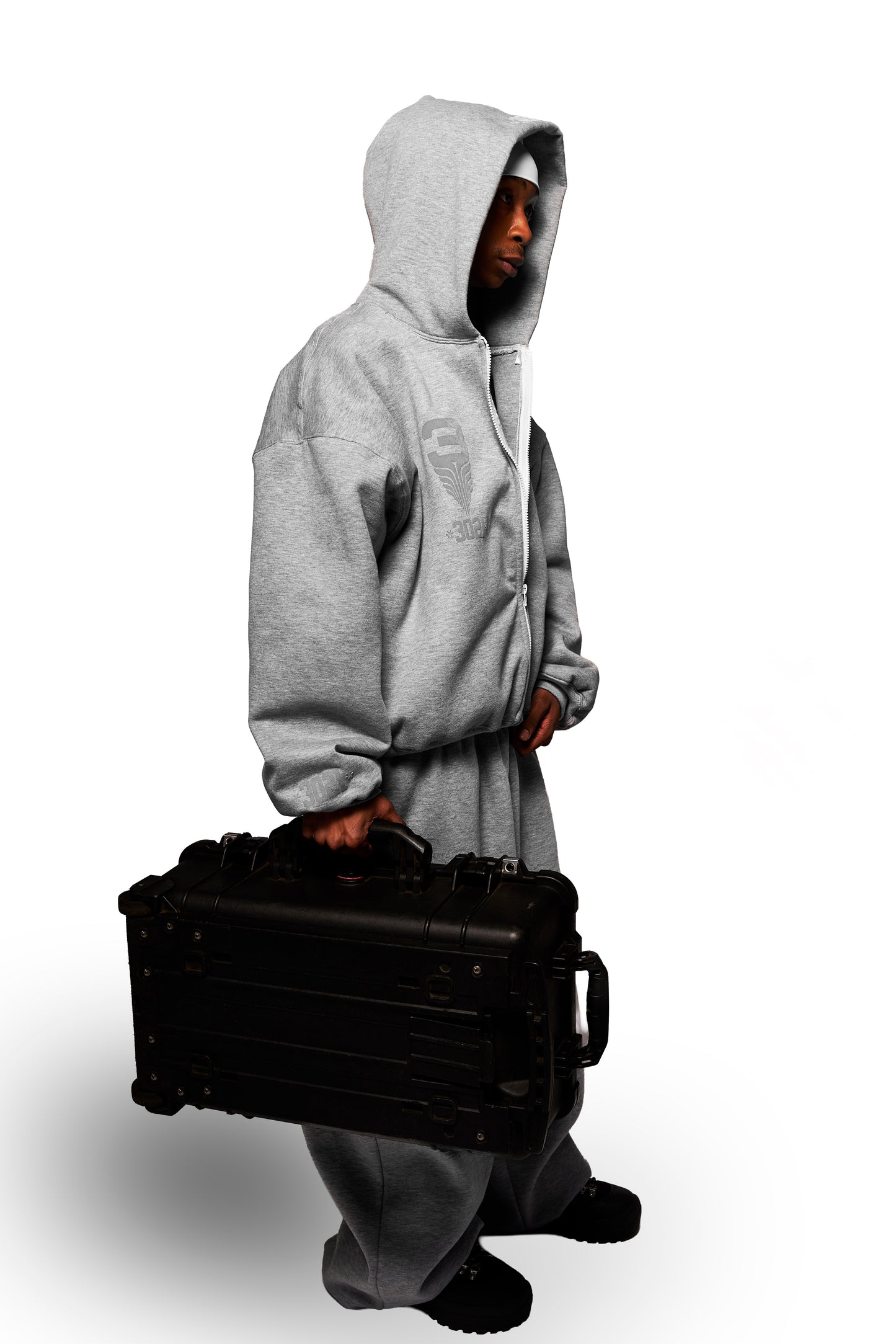 1HEATHER GREY TRACKSUIT+ FULLSET