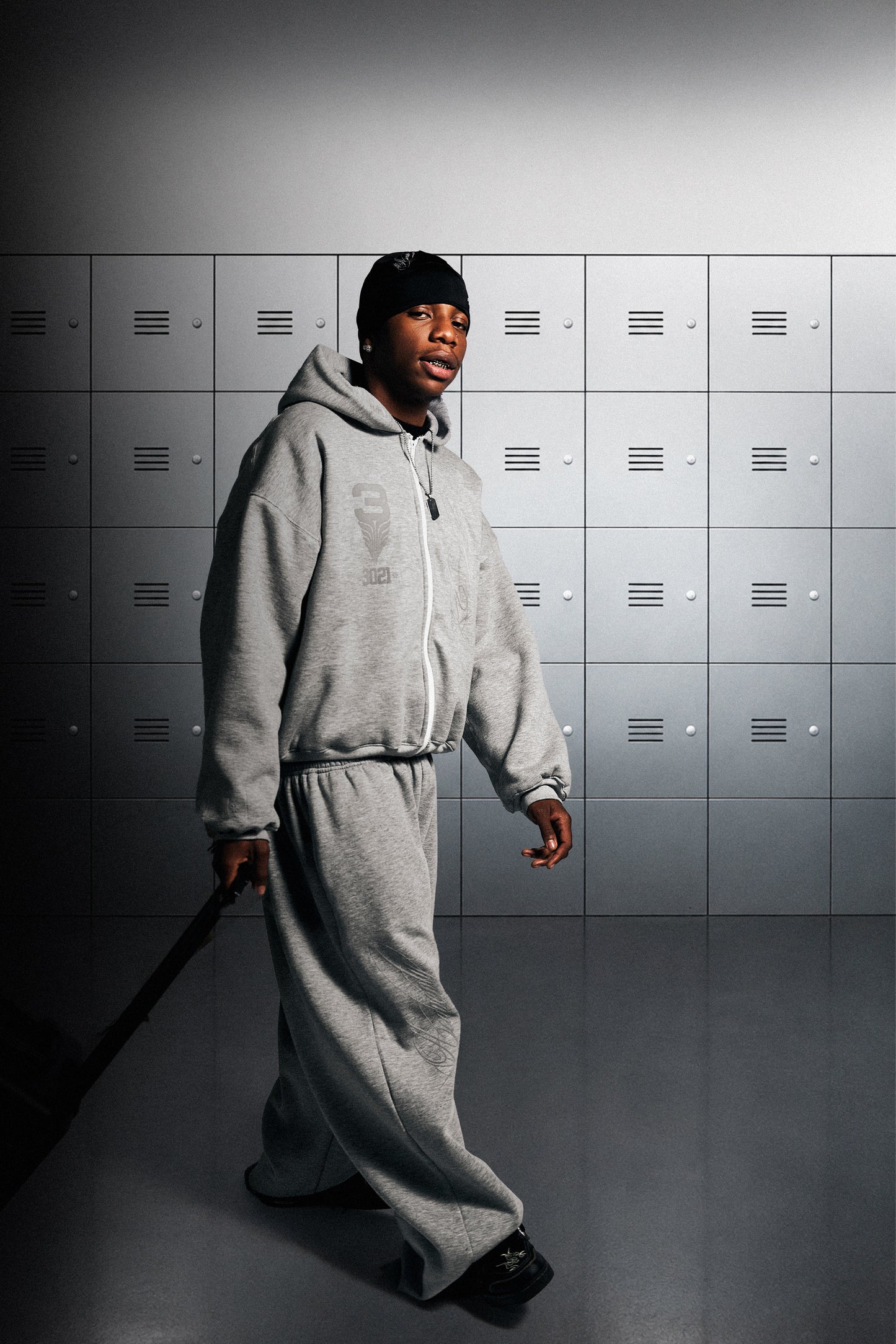 1HEATHER GREY TRACKSUIT+ FULLSET