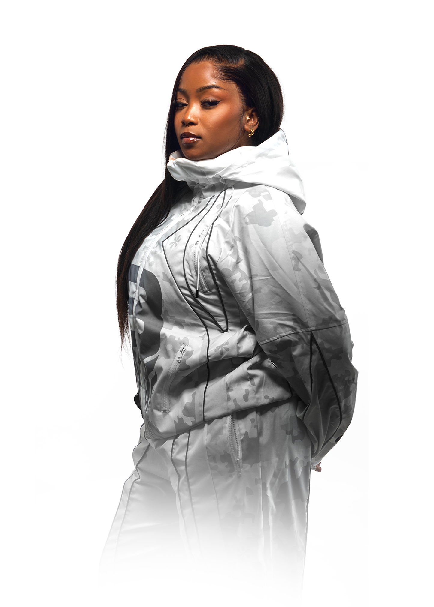 +3021 *windbreaker* JACKET WHITE